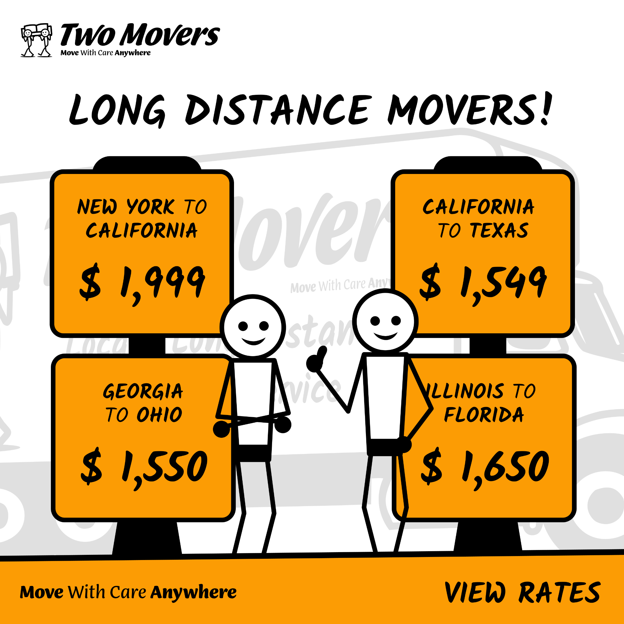 Two Movers Facebook ad