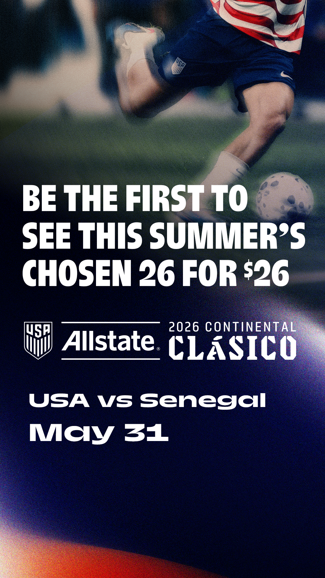 U.S. Soccer Facebook ad from May 18, 2026