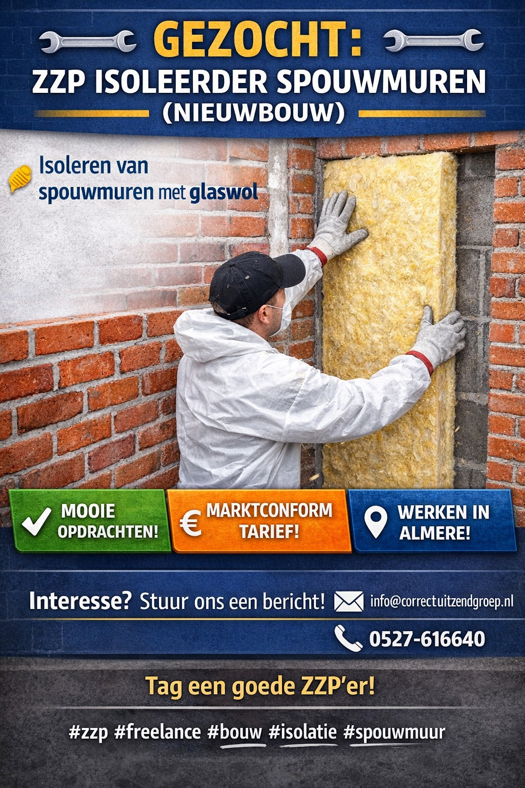 Correct Uitzendgroep Facebook ad