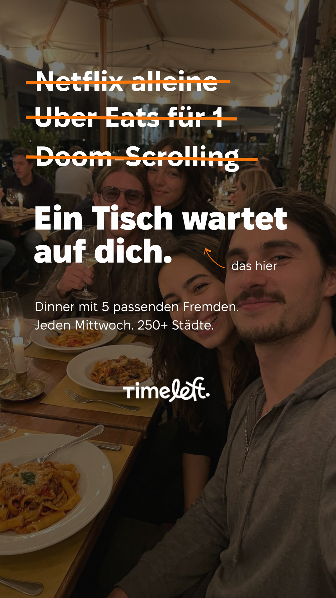 Timeleft Facebook ad