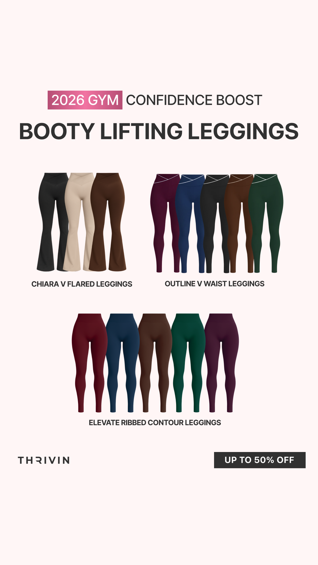 Thrivingymwear Facebook ad