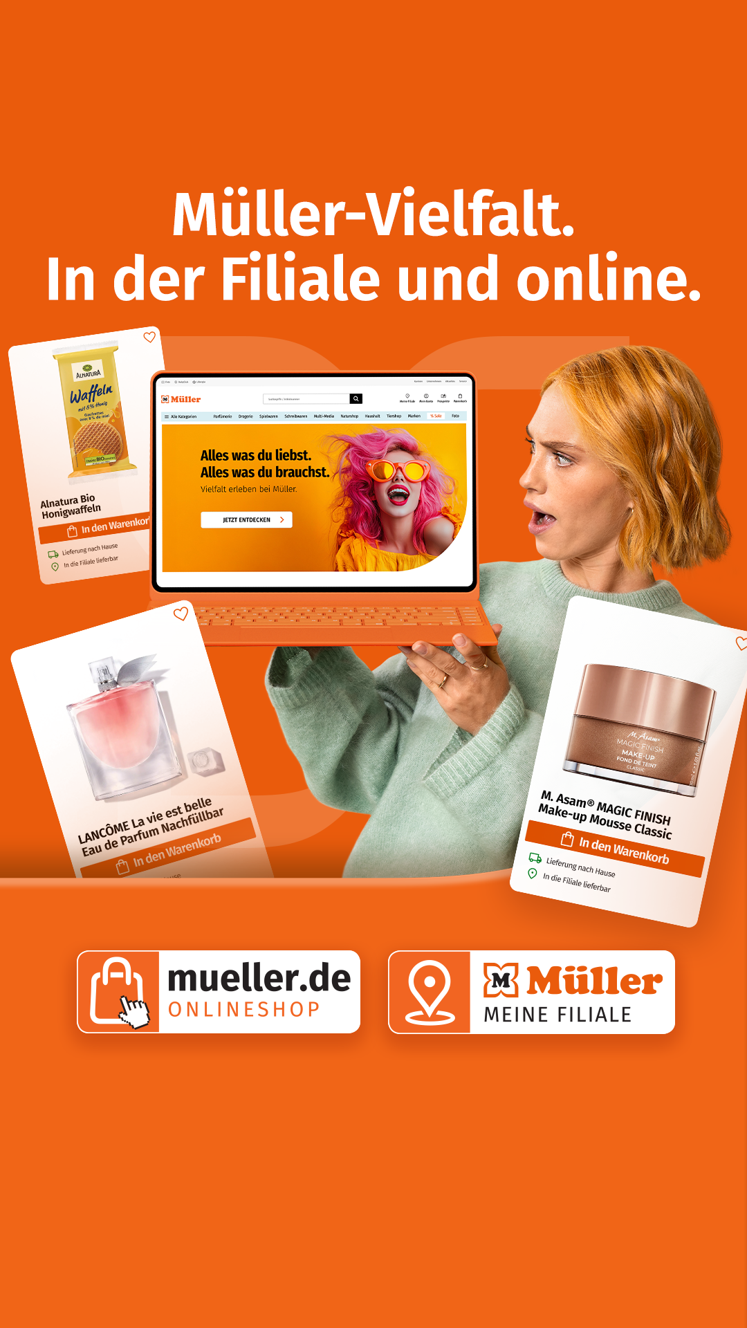 Müller Deutschland Facebook ad