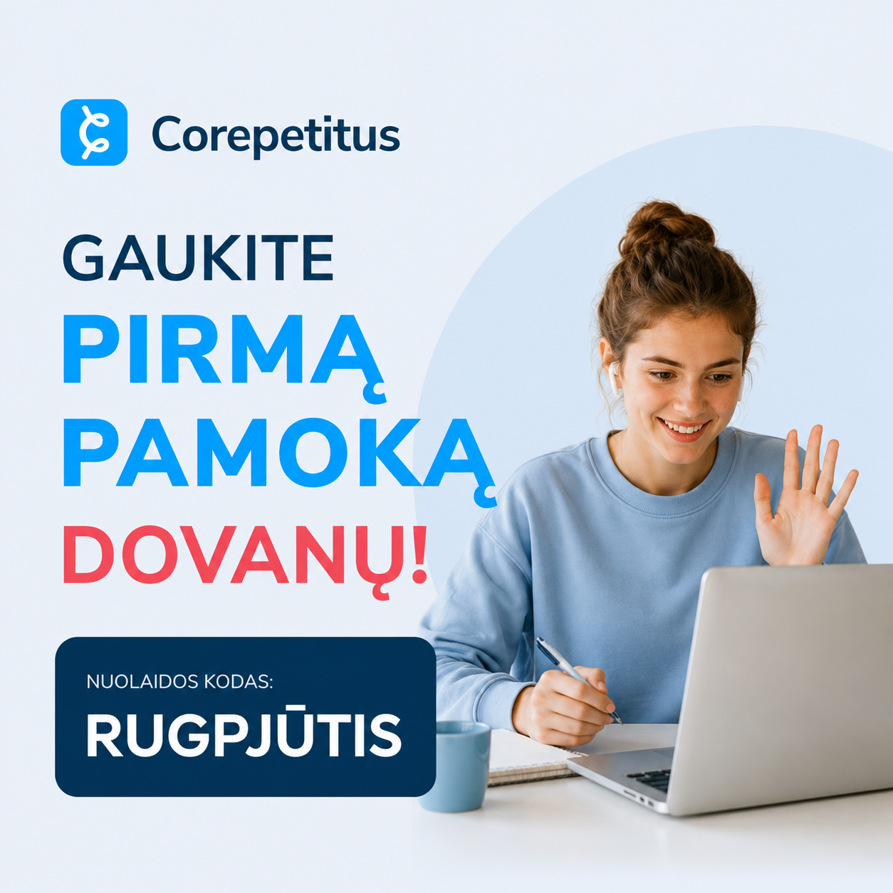 Corepetitus Facebook ad