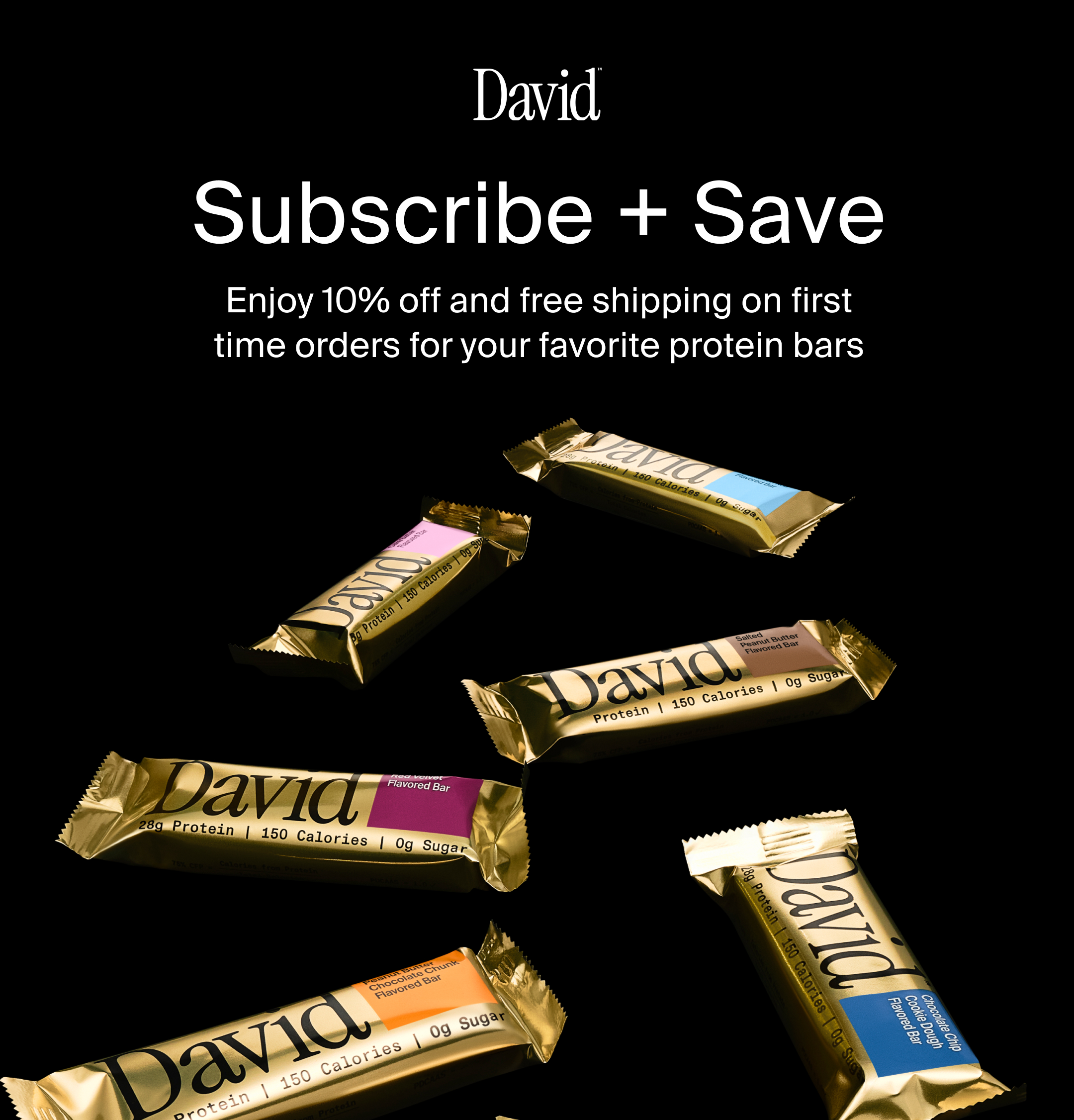 David Protein Facebook ad