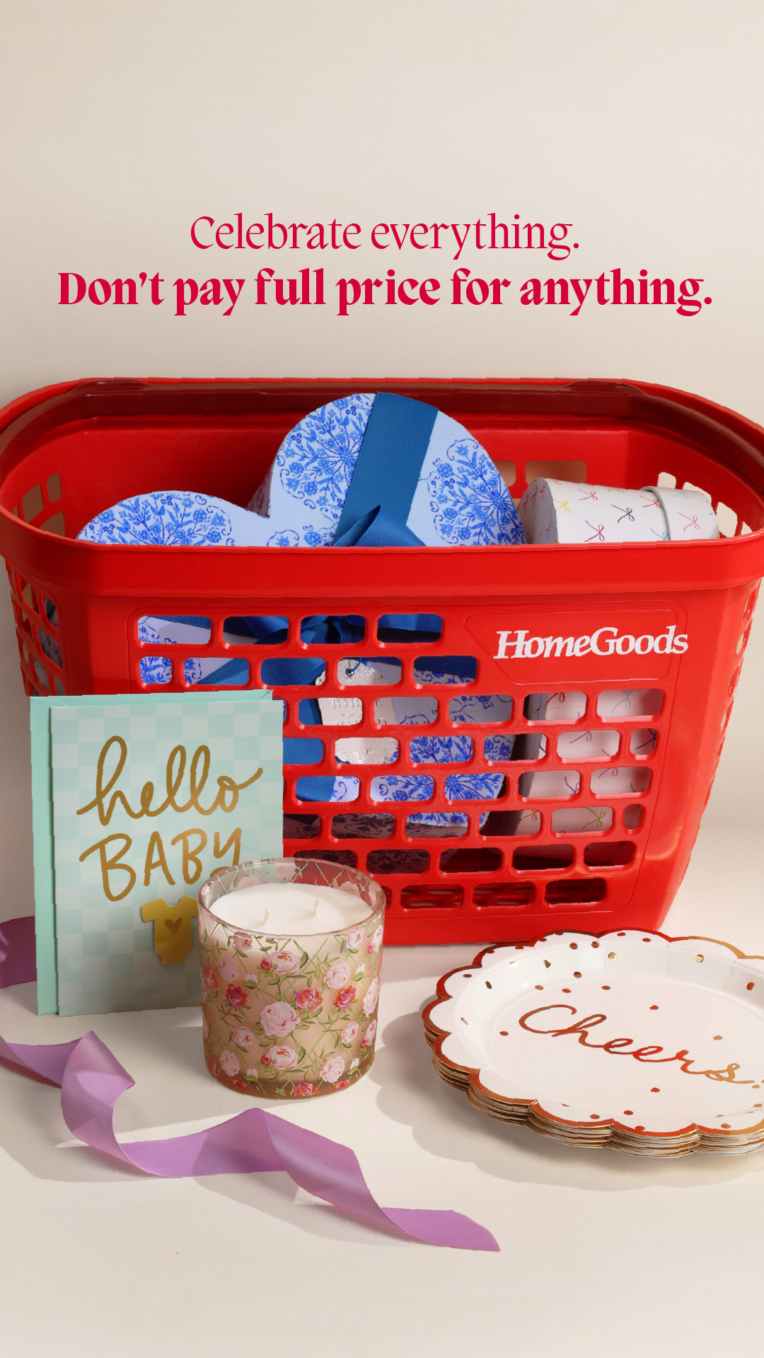 HomeGoods Facebook ad