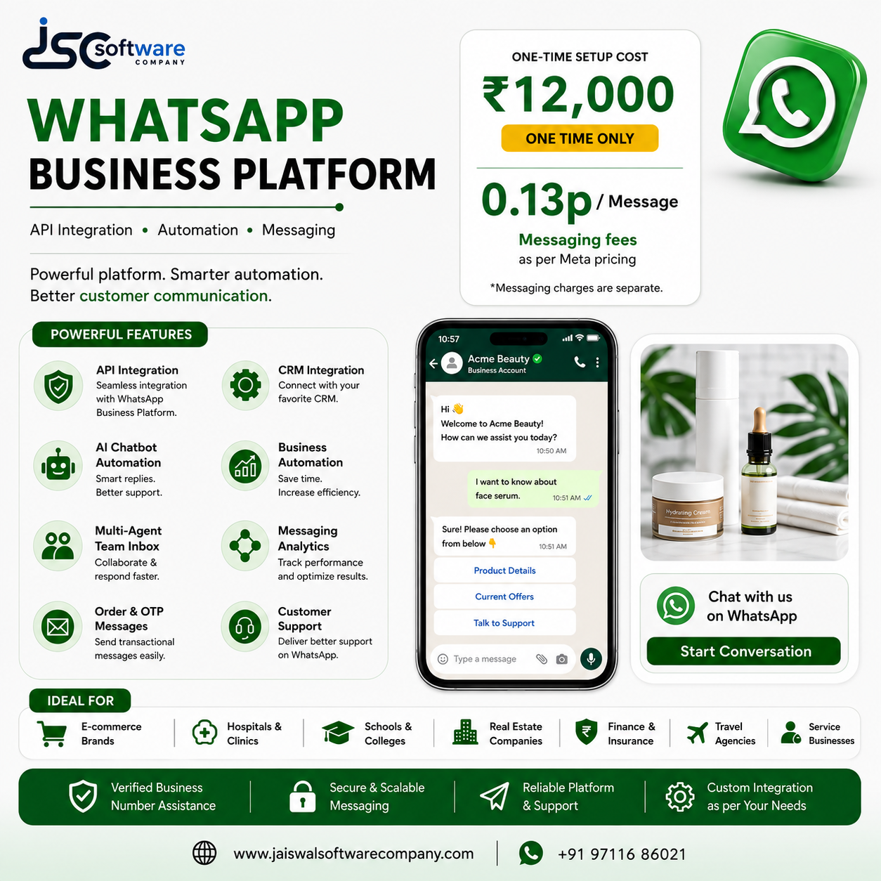 Jaiswal Software & Company Facebook ad