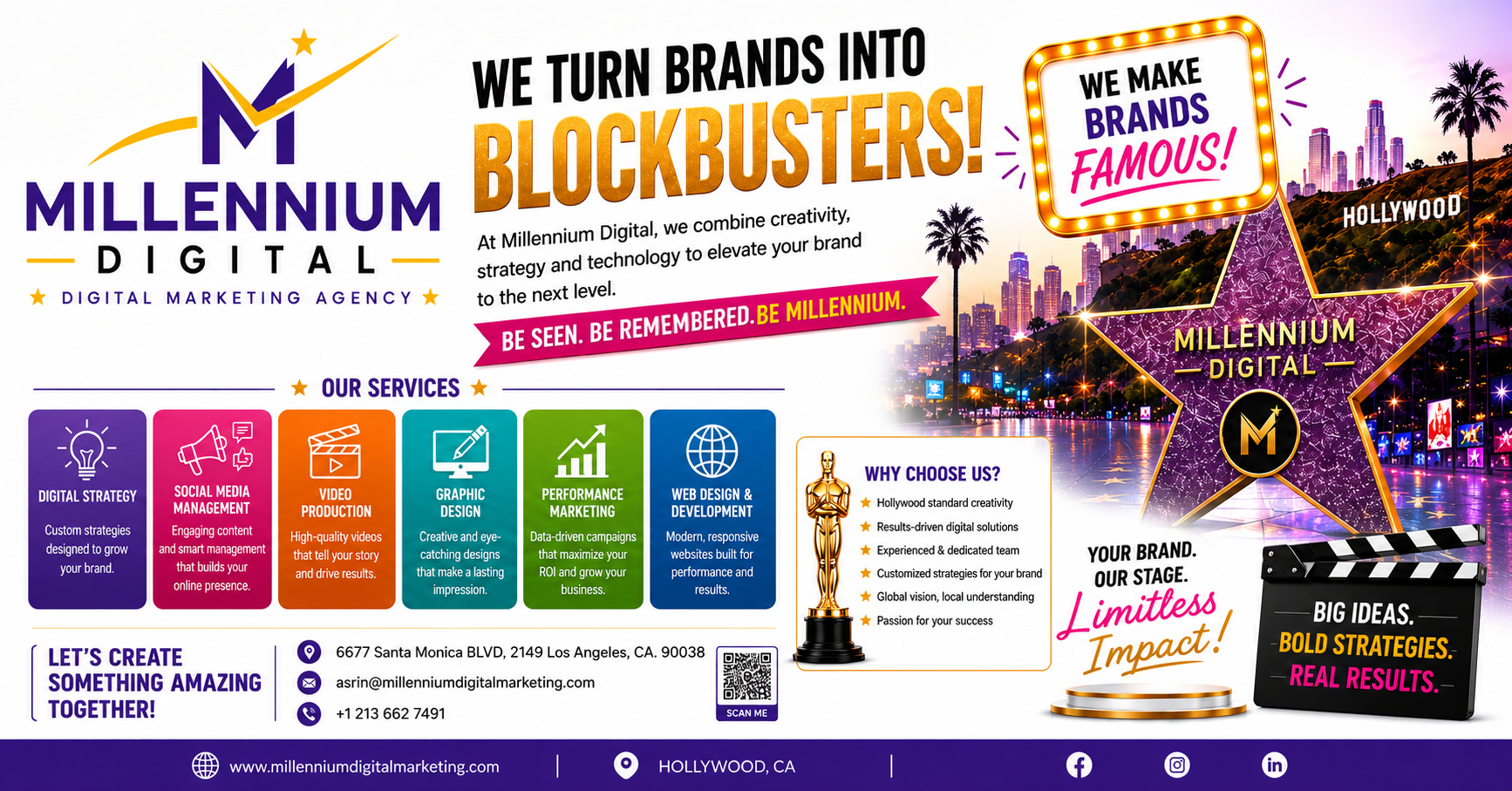 Millennium Digital Facebook ad: Market your Business Now!