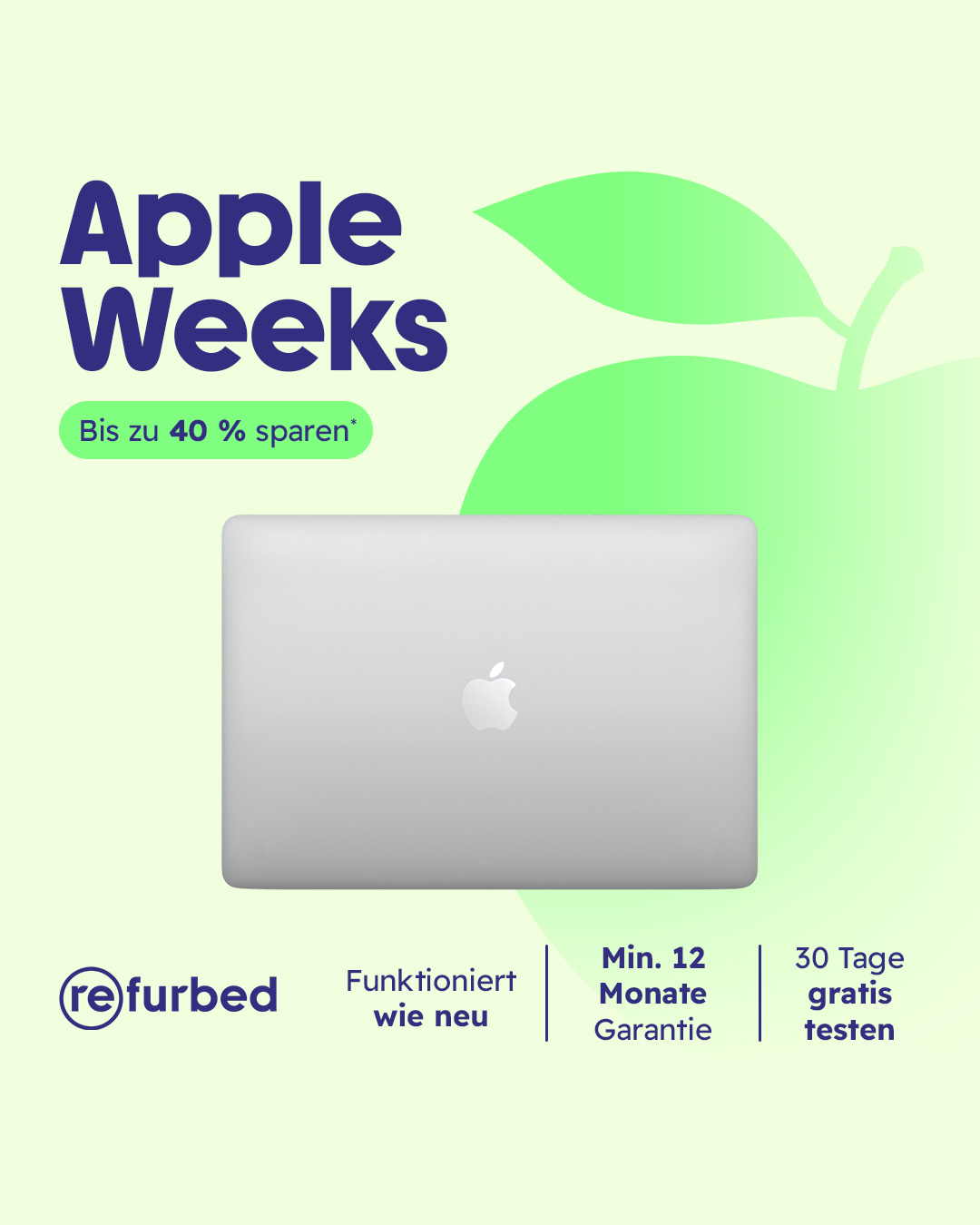 refurbed Facebook ad