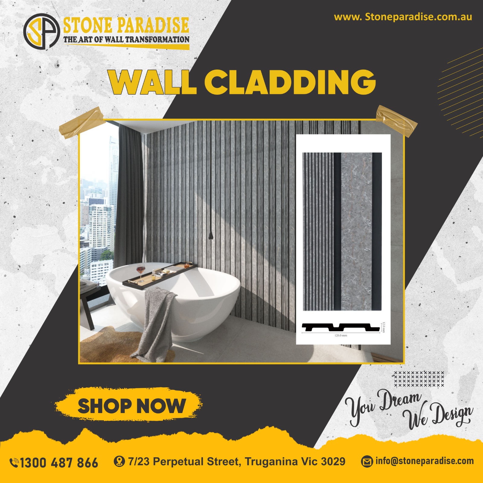 Stone Paradise  Facebook ad