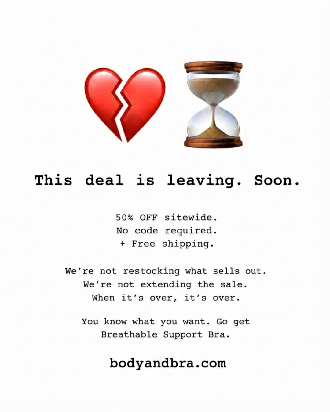 Body & Bra Facebook ad