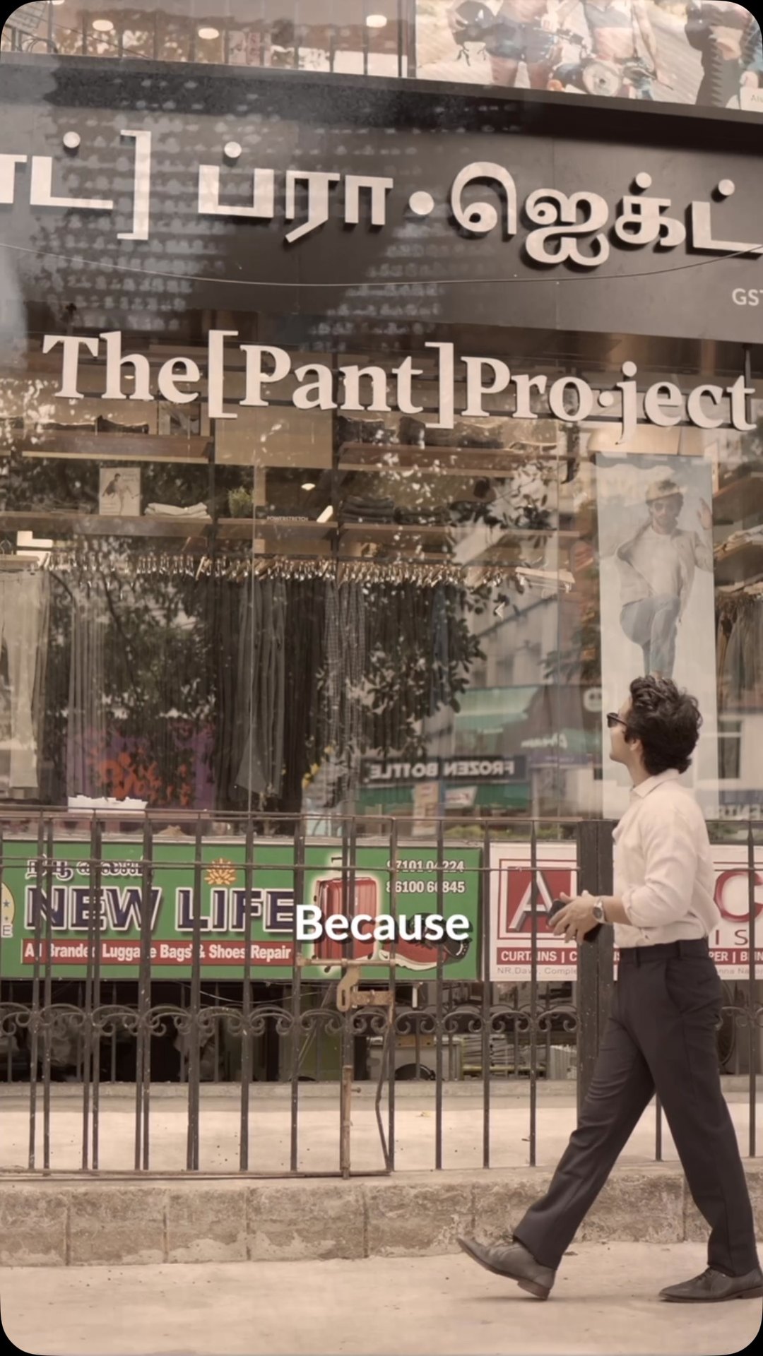Pant Project Facebook ad: @thepantproject - Newest Flagship store in Anna nagar.
