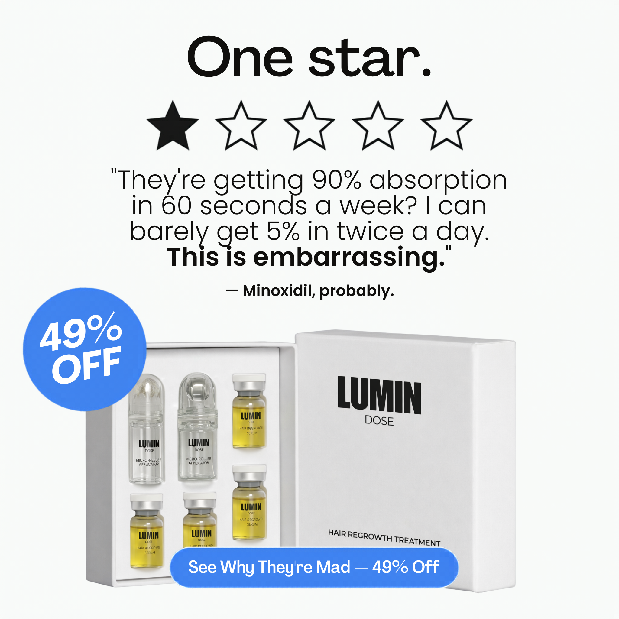 Lumin Dose Facebook ad