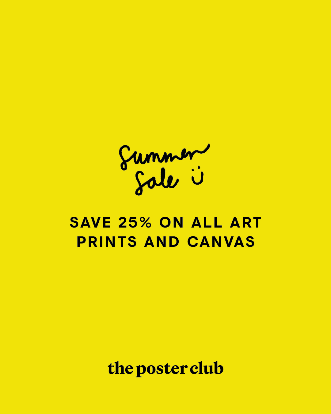 The Poster Club Facebook ad