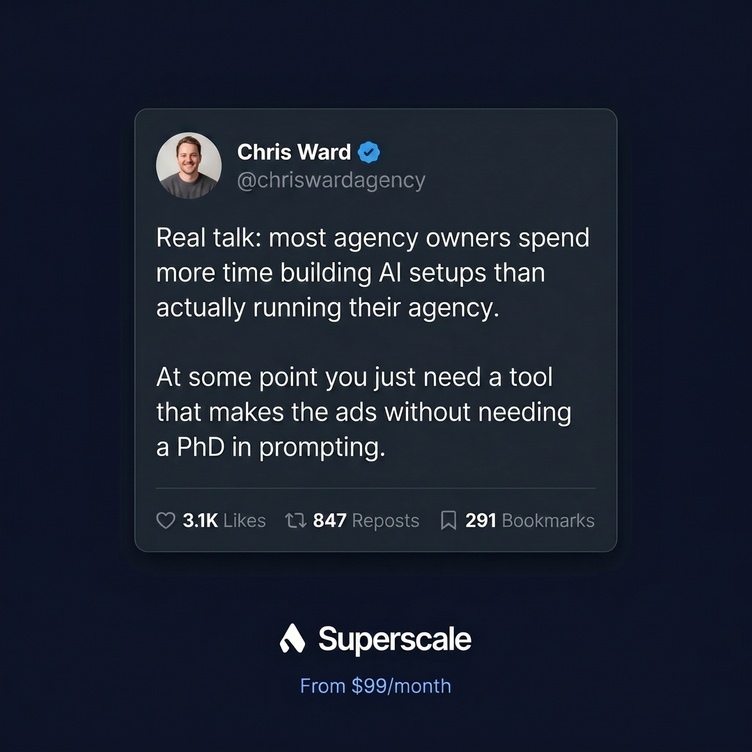 Superscale AI Facebook ad