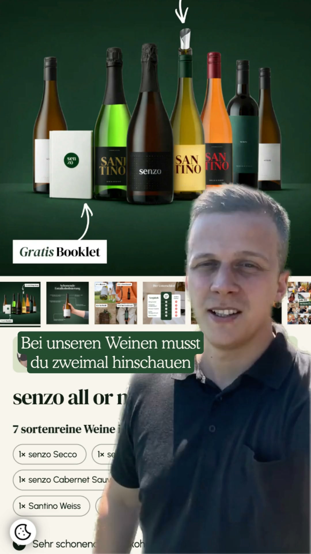 Senzo Facebook ad from Aug 7, 2026