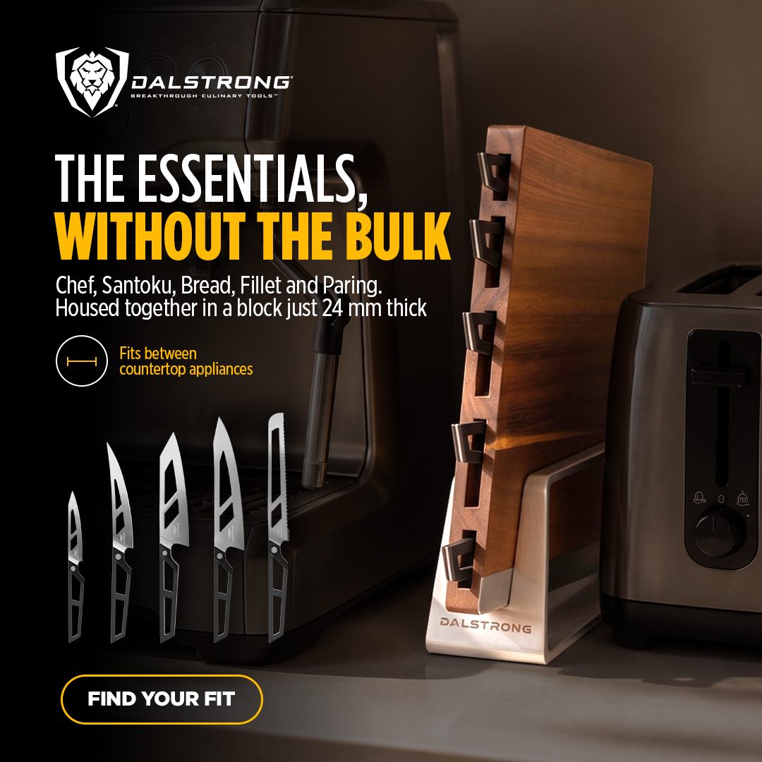 Dalstrong Facebook ad: Less fatigue. More feel.