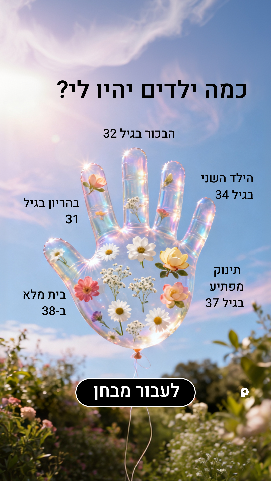 Nebula: Palm Reading Facebook ad