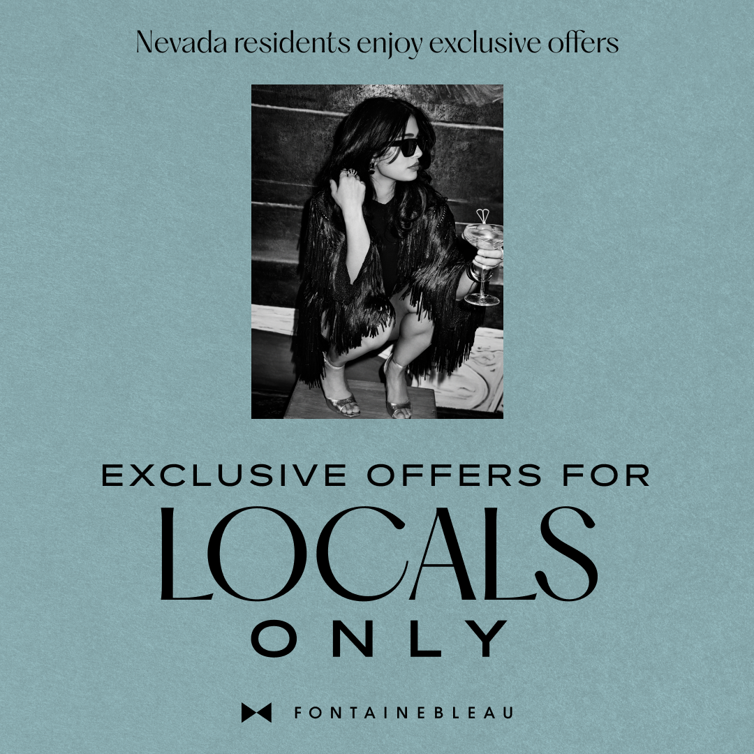 Fontainebleau Las Vegas Facebook ad: Calling All Locals