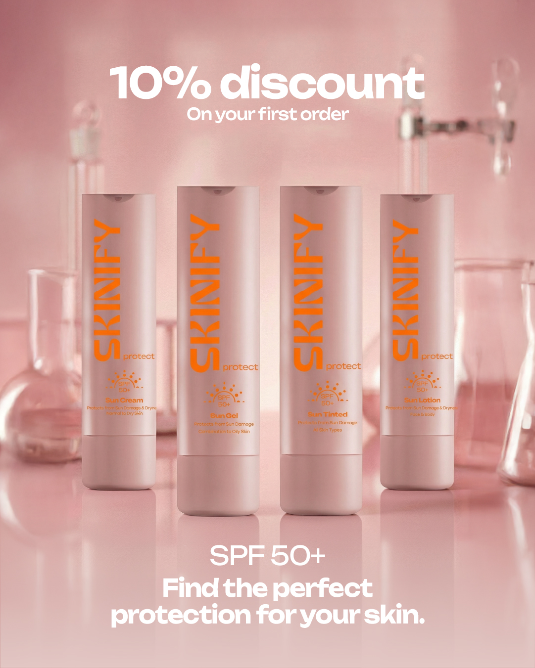 Uskinify Facebook ad: Skinify