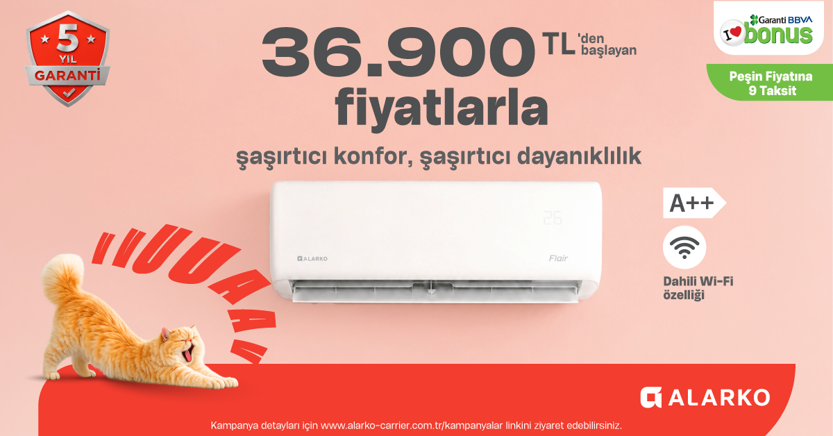 Alarko Carrier Facebook ad: Alarko Klima