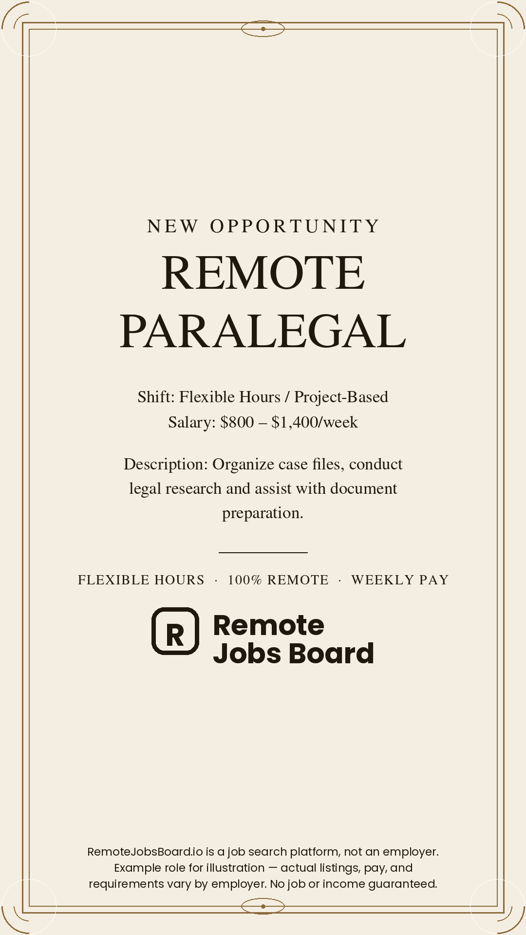 Remote Jobs Board - Work From Anywhere Facebook ad: Find Remote Jobs
