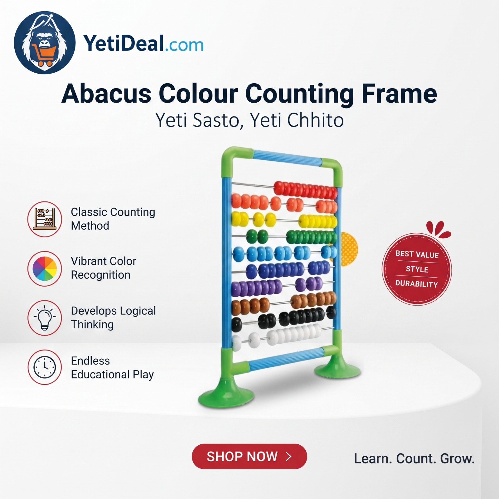 YetiDeal.com Facebook ad from Aug 21, 2026
