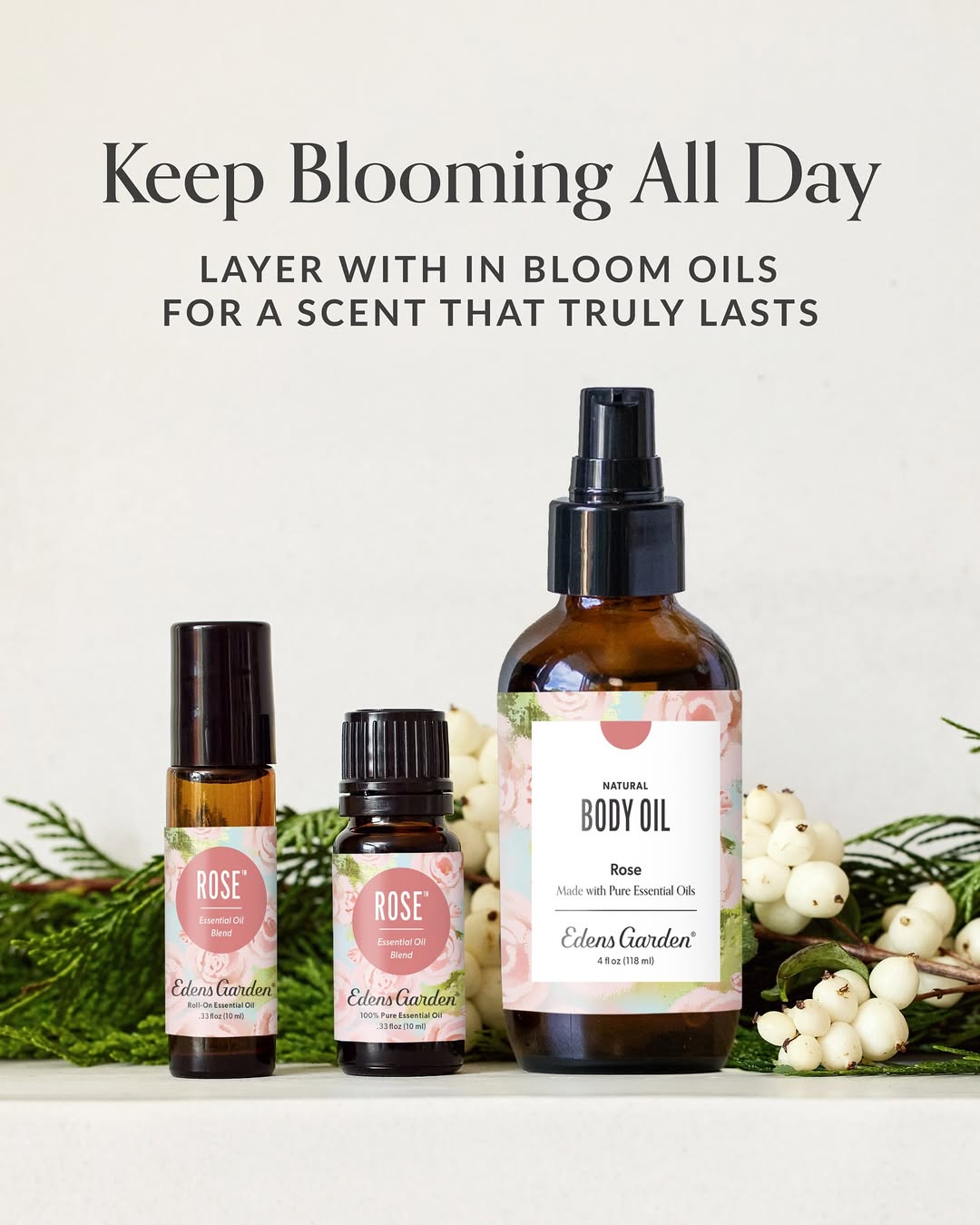 Edens Garden Essential Oils Facebook ad
