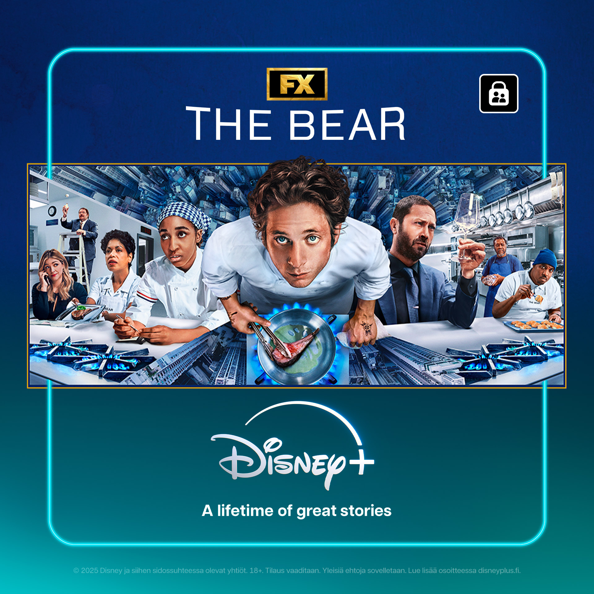 Disney+ Facebook ad