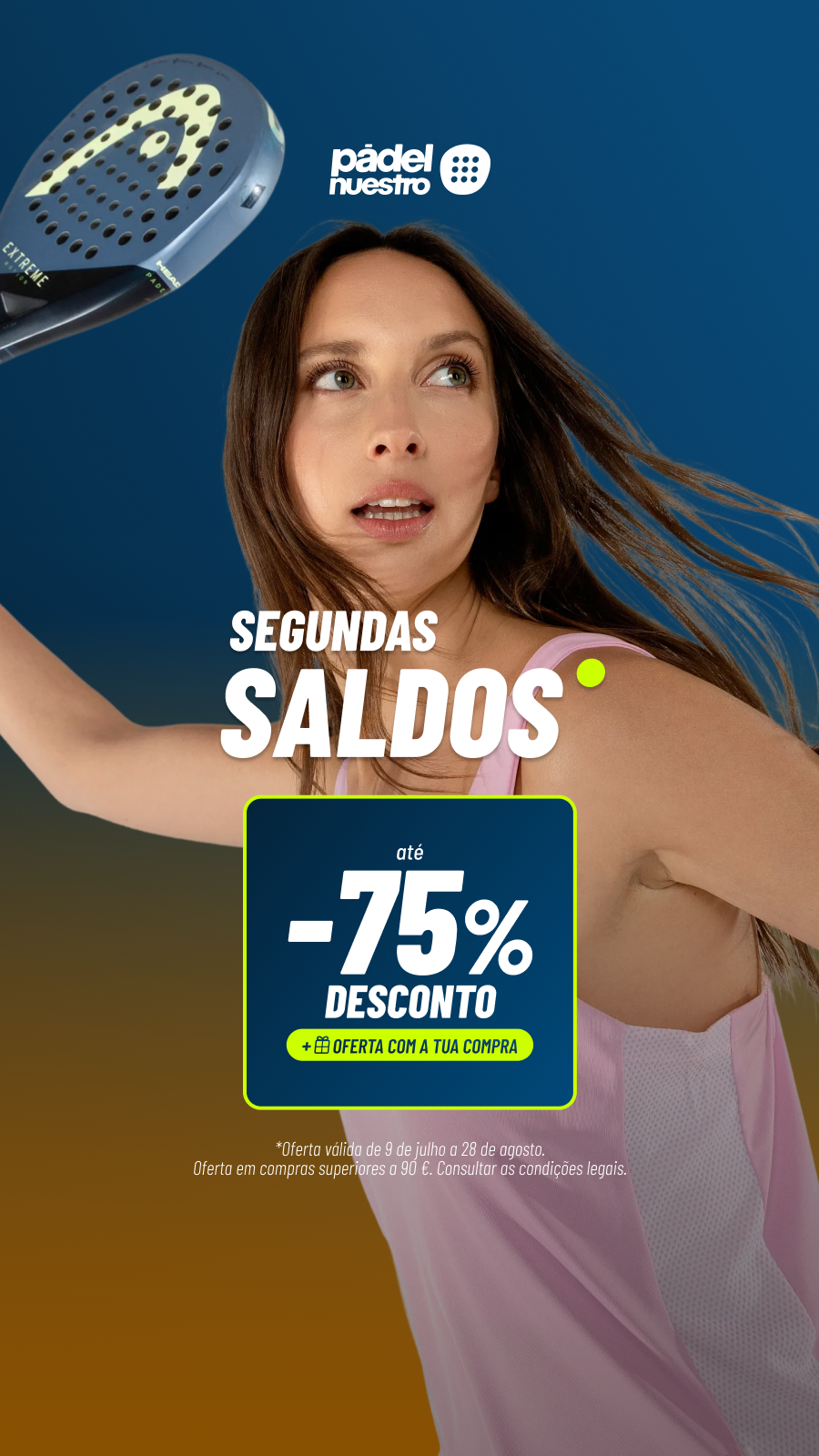 Padel Nuestro España Facebook ad