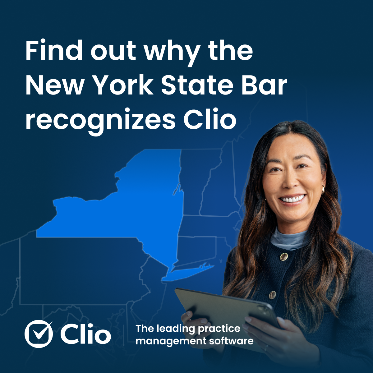 Clio - Cloud-Based Legal Technology Facebook ad