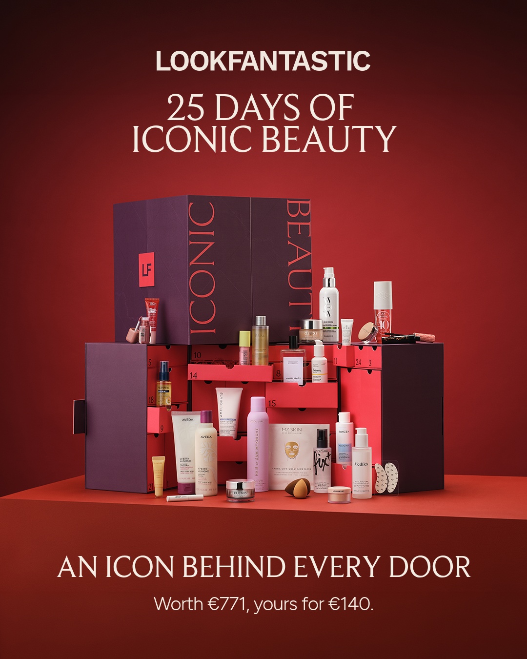 LOOKFANTASTIC Facebook ad: LOOKFANTASTIC Beauty Advent Calendar 2026