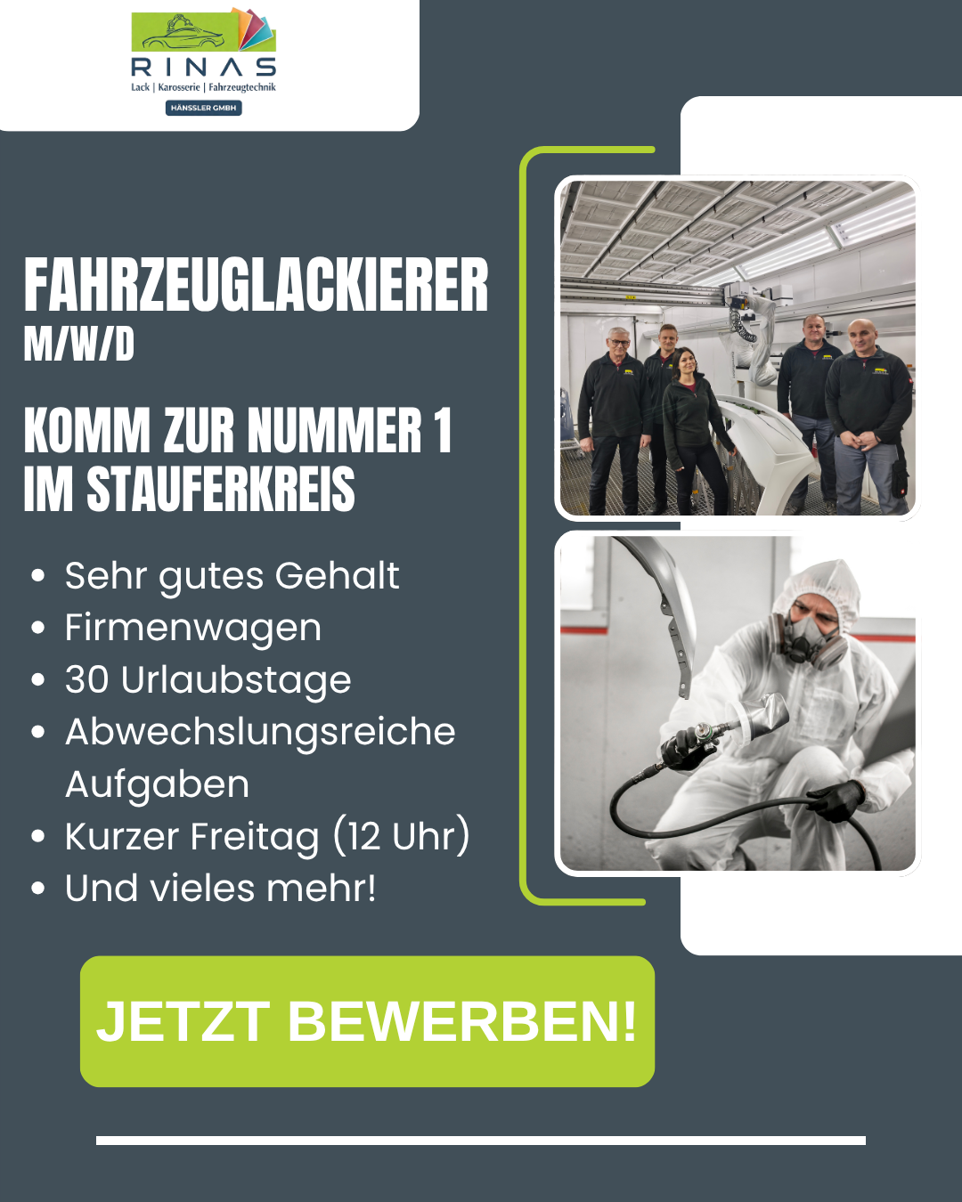 Hänssler GmbH - Lack & Karosserie Facebook ad
