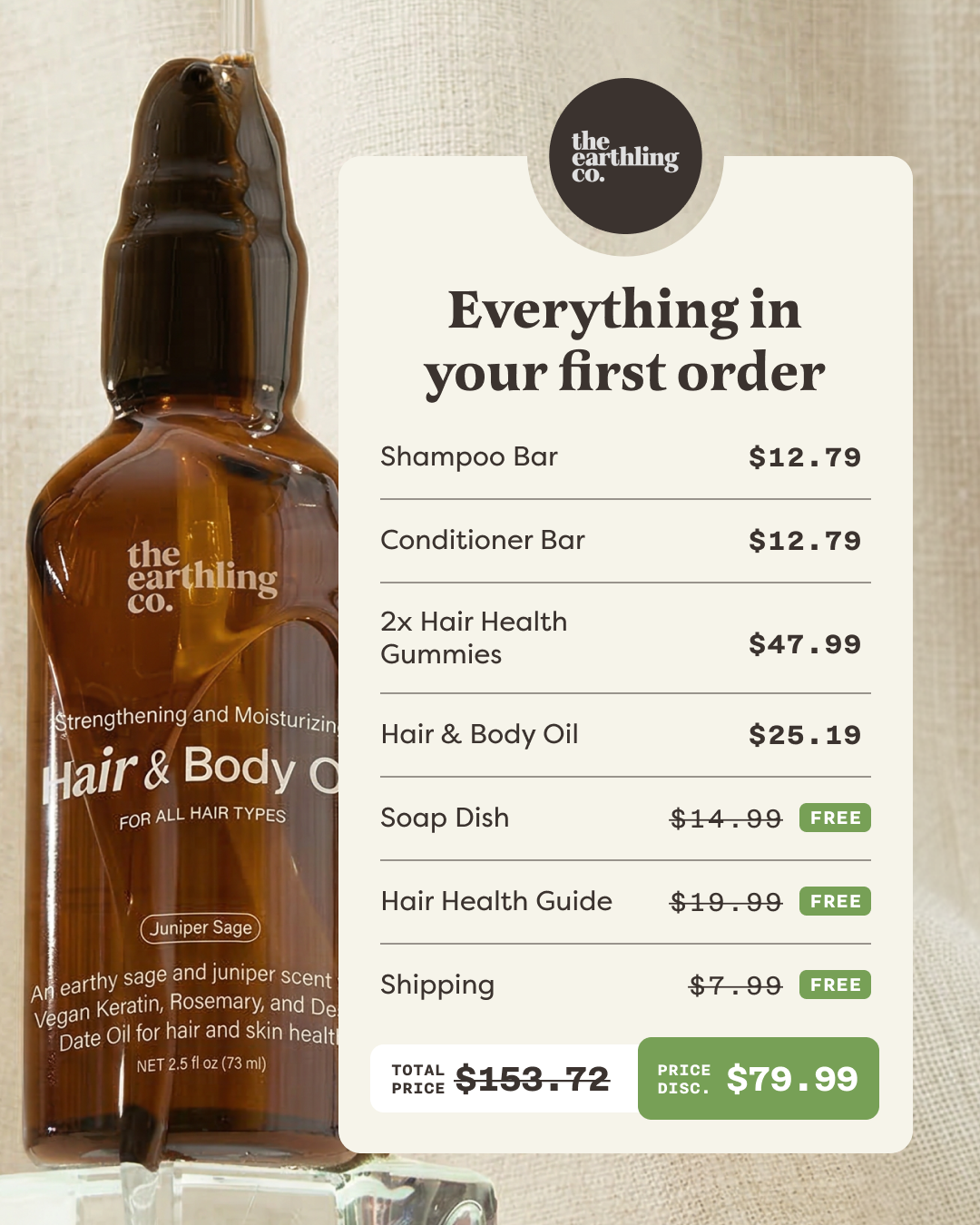 The Earthling Co. Facebook ad