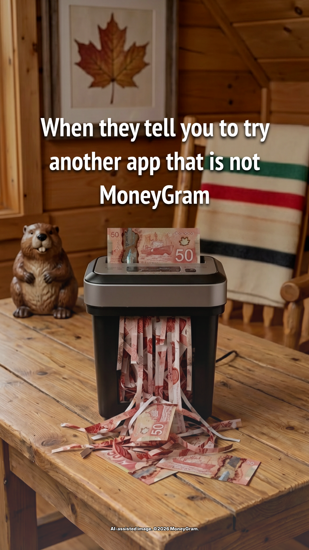 MoneyGram Facebook ad