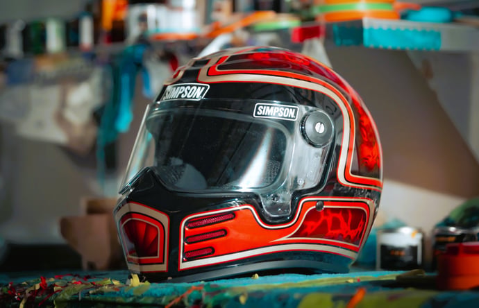 Simpson Motorcycle Helmets Facebook ad: Simpson Revamps 2026 Motorcycle Helmets with New Designs…