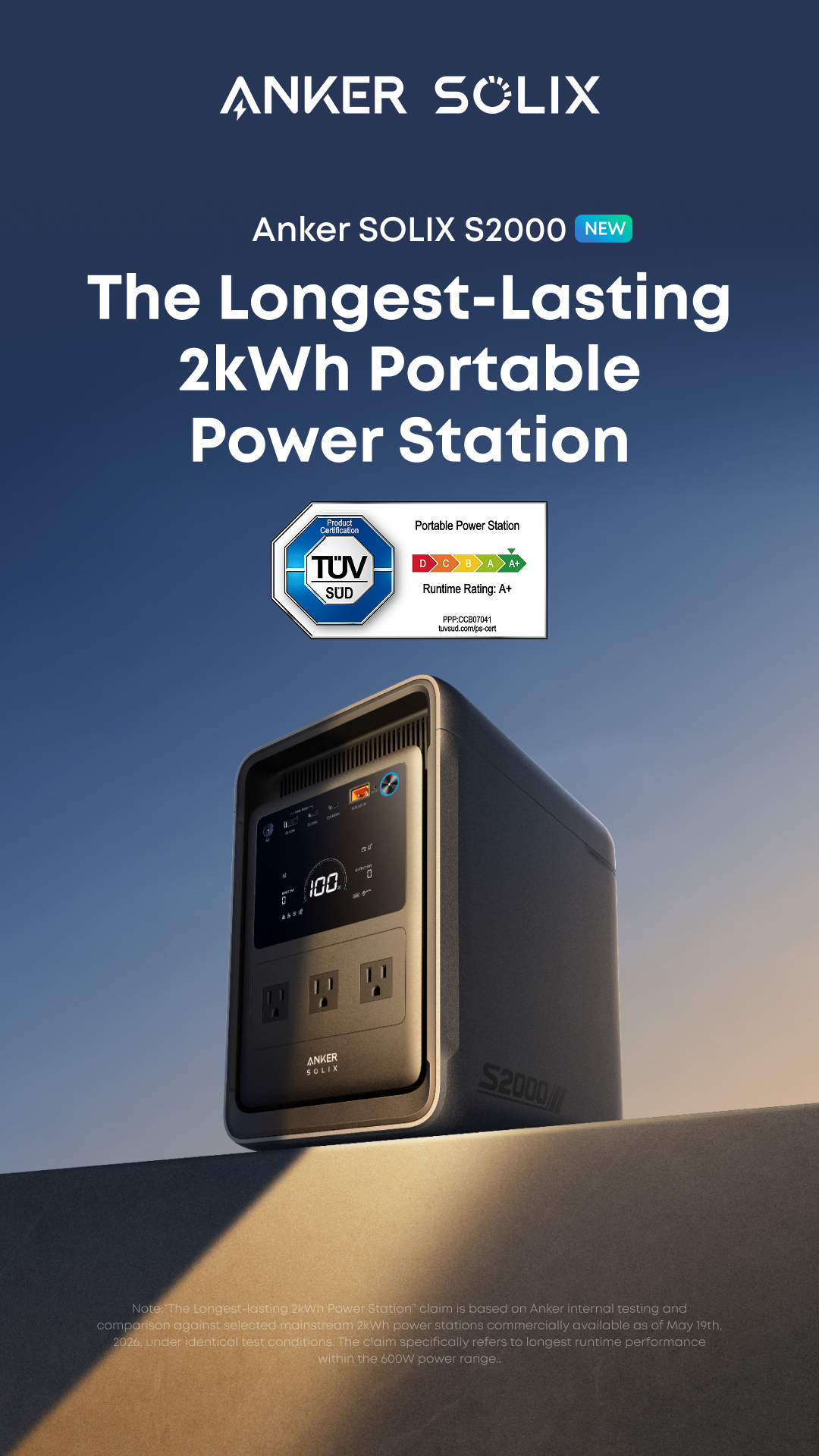 Anker SOLIX Facebook ad