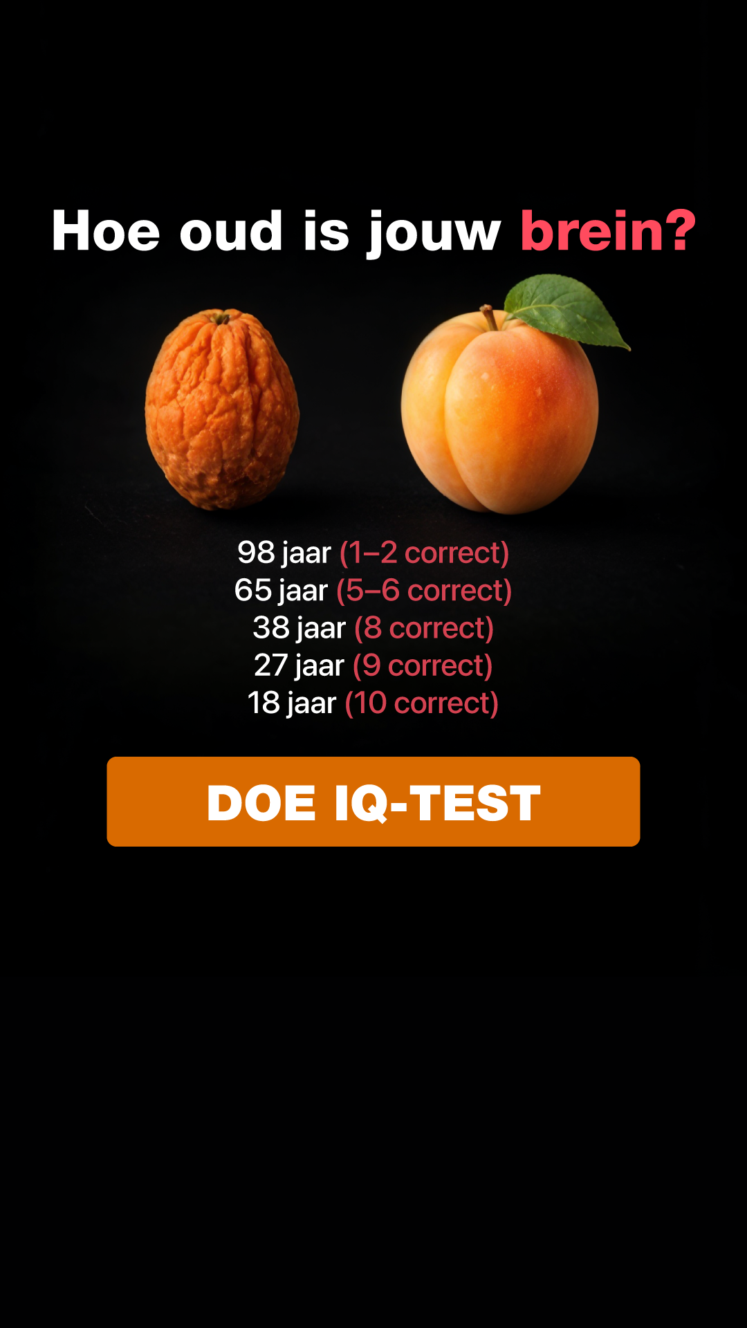 My IQ Facebook ad