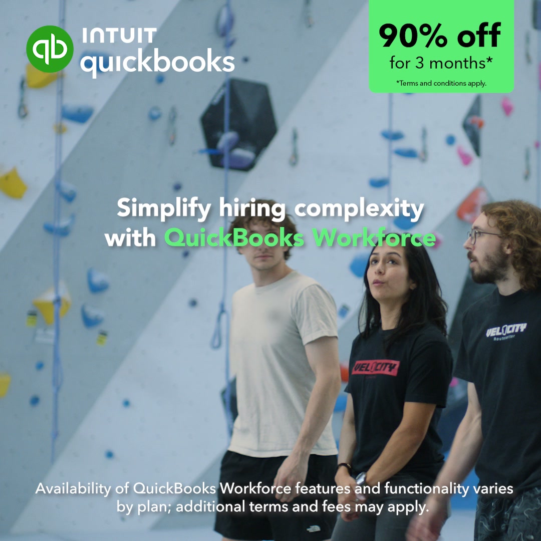 Intuit QuickBooks Facebook ad: Run your business smarter