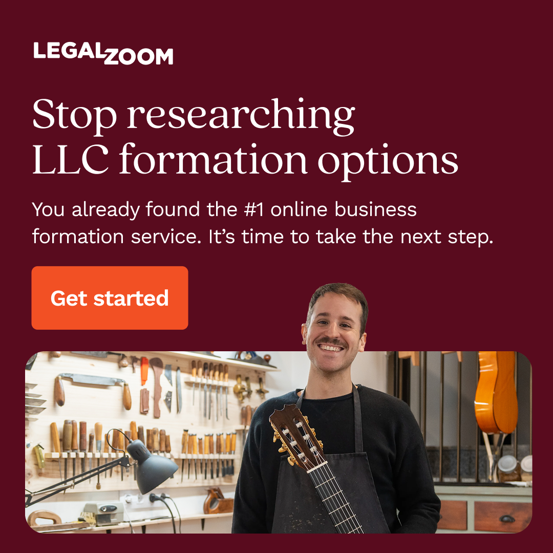 LegalZoom Facebook ad