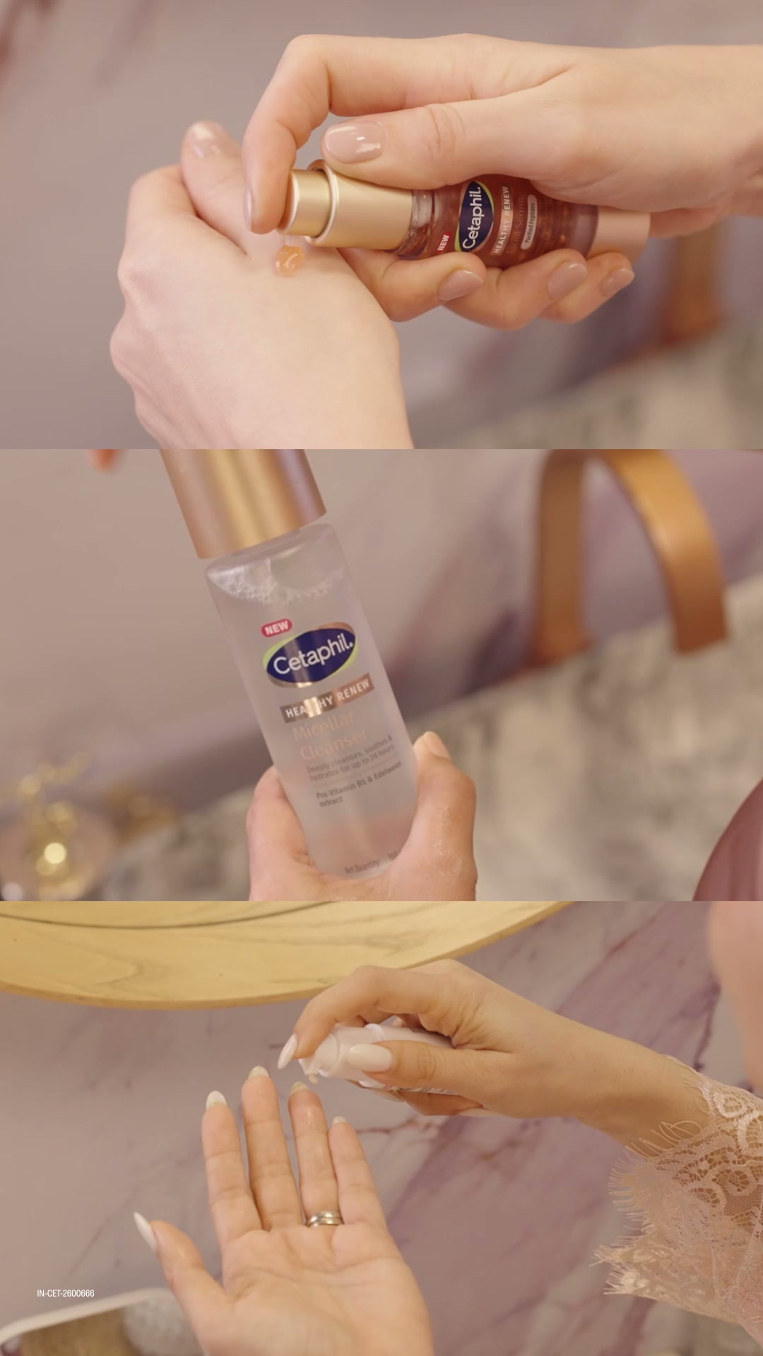 Cetaphil Facebook ad: Your skin changes with time your routine should…