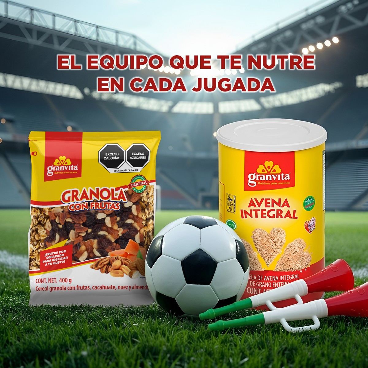 Granvita Facebook ad: Inicio - Granvita