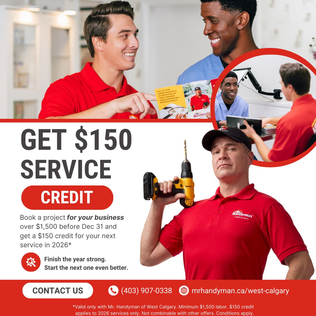 Mr. Handyman of West Calgary Facebook ad
