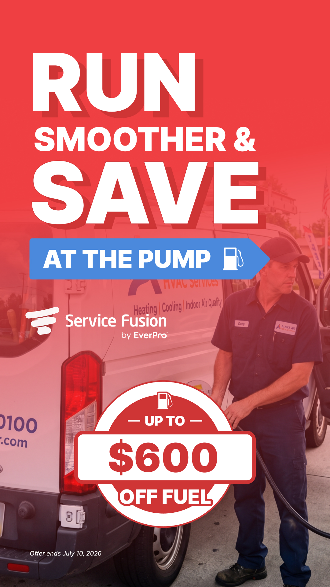 Service Fusion Facebook ad
