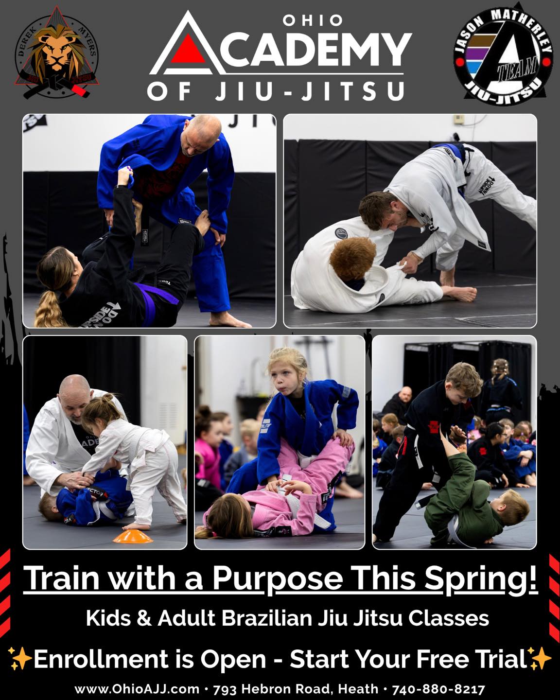 Ohio Academy of Jiu Jitsu Facebook ad