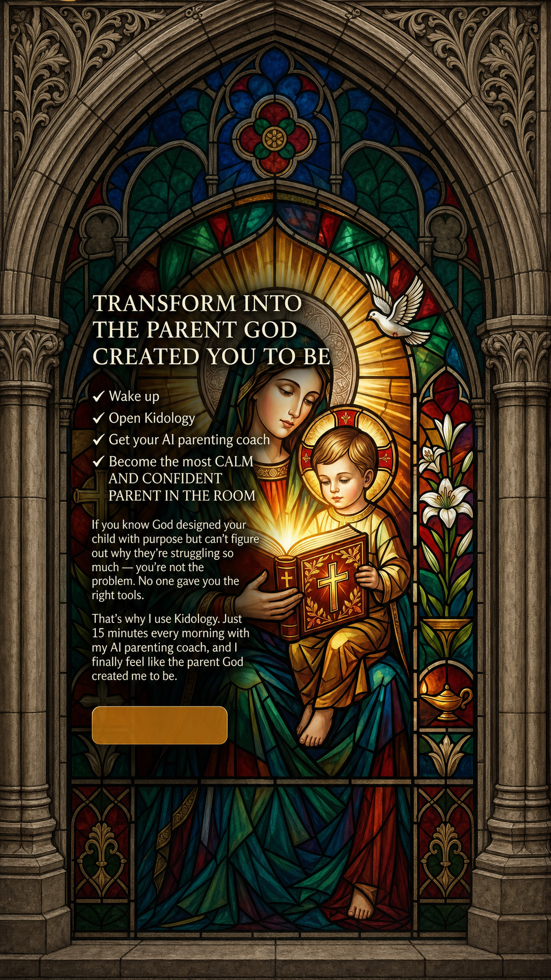 Kidology - Raising with faith Facebook ad