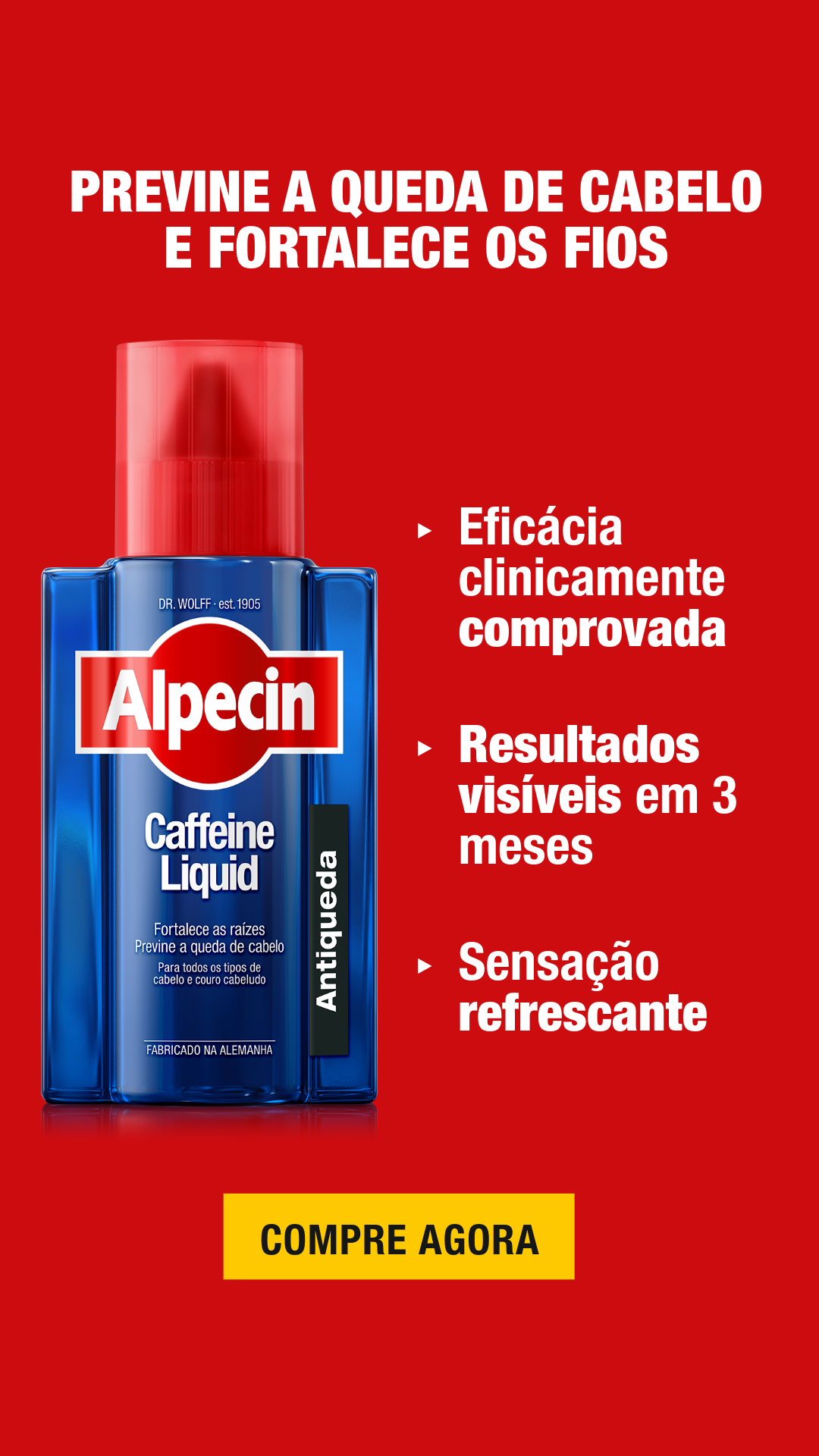 Alpecin Brasil Facebook ad