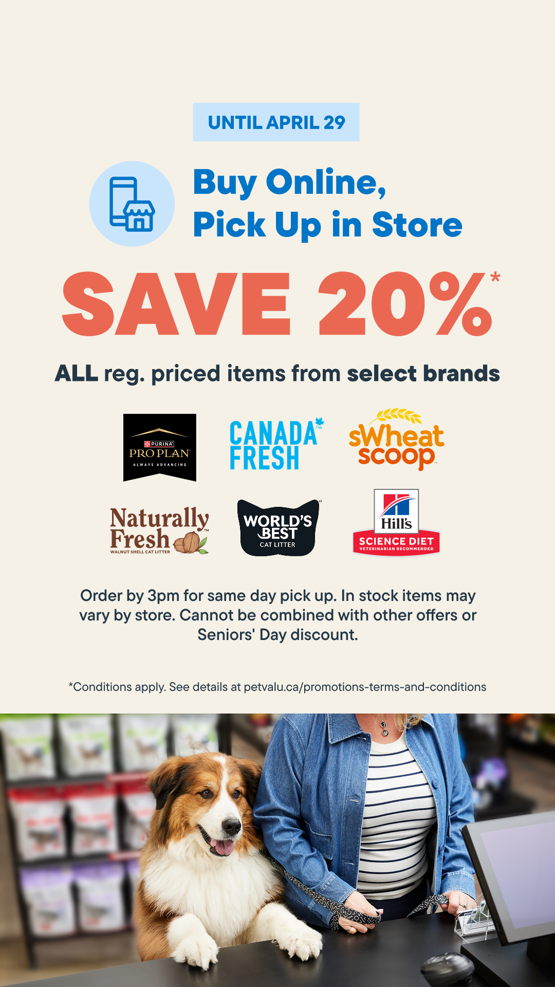 Pet Valu Facebook ad