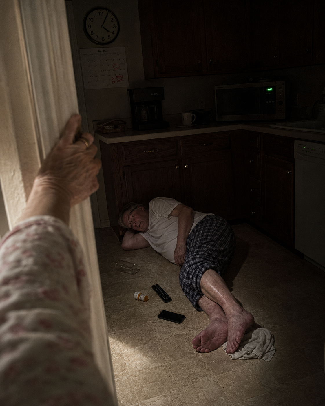 James Stanley Facebook ad: My Burning Feet Woke Me Up Again