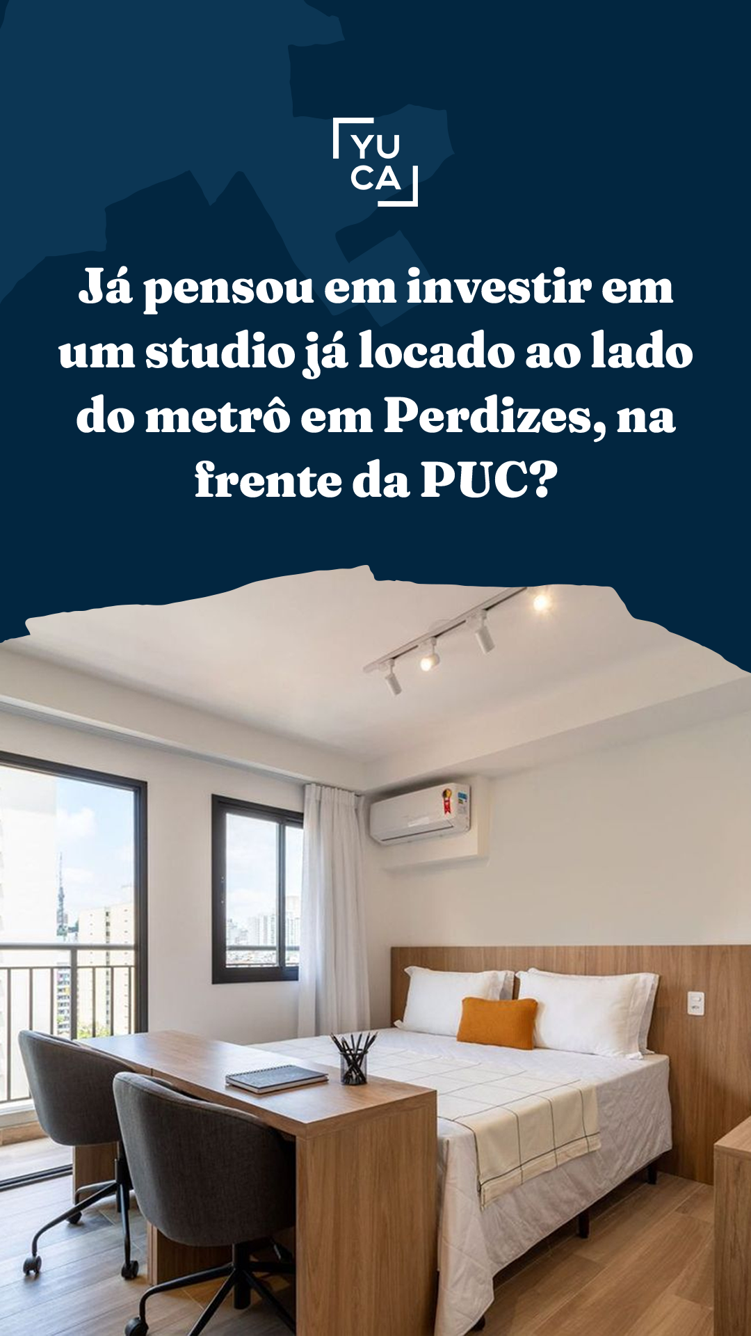 Yuca Facebook ad: Enquanto o mercado imobiliário cobra caro por imóveis…