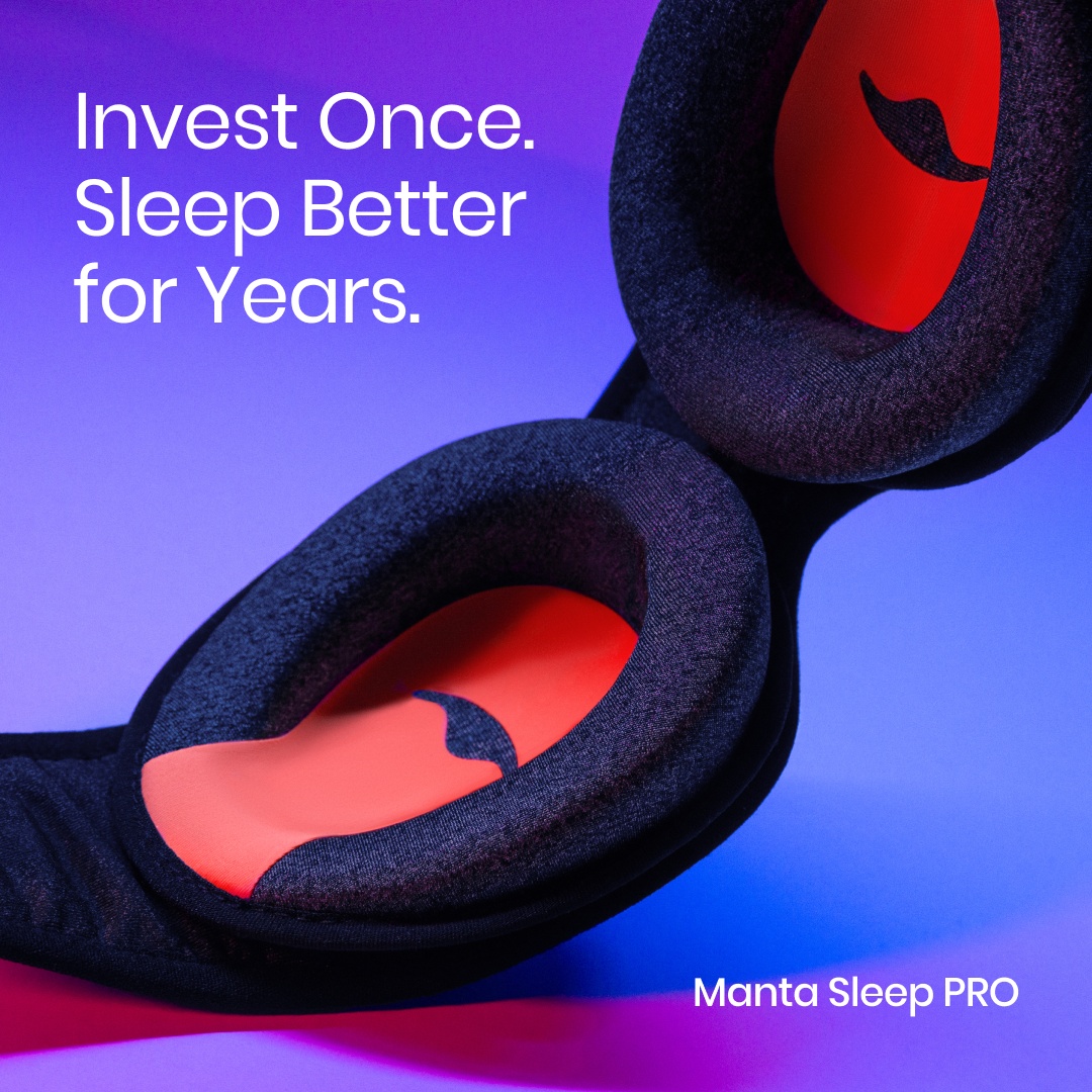 Manta Sleep Facebook ad: Invest in Better Sleep